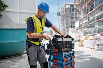 Bosch Professional GWT 20 1600A025L6 Gereedschap-hangtas (zonder inhoud) Handwerker, Doe-het-zelver (l x b x h) 430 x 230 x 340 mm