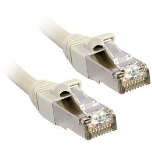 LINDY 47240 RJ45 Netwerkkabel, patchkabel CAT 6 U/FTP 0.30 m Grijs 1 stuk(s)