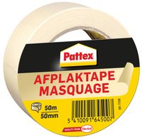 Pattex afplaktape, lengte 50 m, breedte 50 mm