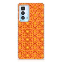 Motorola Edge 20 Pro TPU bumper Batik Oranje