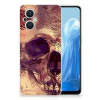 Silicone Back Case OPPO Reno8 Lite Skullhead