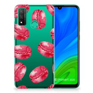 Huawei P Smart 2020 Siliconen Case Pink Macarons