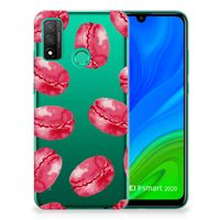 Huawei P Smart 2020 Siliconen Case Pink Macarons - thumbnail