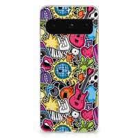 Google Pixel 8 Pro Silicone Back Cover Punk Rock