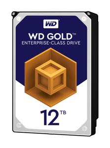 Western Digital Gold interne harde schijf 12 TB 7200 RPM 256 MB 3.5" SATA III