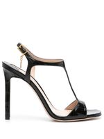 TOM FORD sandales en cuir Angelina 105 mm - Noir