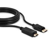 LINDY 36922 DisplayPort-kabel DisplayPort / HDMI Adapterkabel DisplayPort-stekker, HDMI-A-stekker 2.00 m Zwart - thumbnail