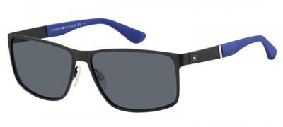 Tommy Hilfiger zonnebril TH 1542/S 003 61IR heren zwart/blauw