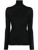 TOM FORD roll-neck ribbed-knit jumper - Noir - thumbnail