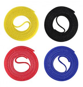 Label-the-cable ROLLS kabelbinder Klittenband Zwart, Blauw, Rood, Geel 4 stuk(s)