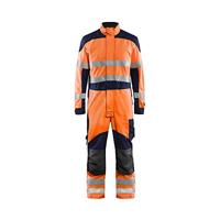 Blaklader 608915135389C54 Inharent Multinorm Overall, High Vis Oranje/Marineblauw, maat C54
