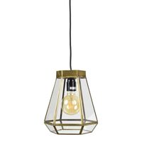 Urban Interiors hanglamp Geo2 20cm - Brass Antique - thumbnail