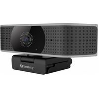 Sandberg 134-28 webcam 8,3 MP 3840 x 2160 Pixels USB 2.0 Zwart