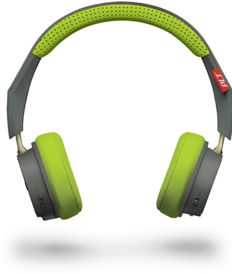 Plantronics Backbeat 500 - Headset - stereo - op oor - draadloos - Bluetooth - 3,5 mm-stekker