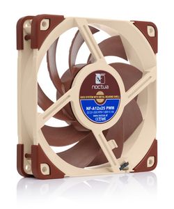 Noctua NF A12x25 PWM Computer behuizing Ventilator 12 cm Beige, Rood