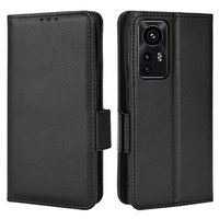 Xiaomi 12/12X Wallet Case met Magnetische Sluiting - Zwart - thumbnail