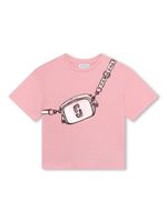 Marc Jacobs Kids t-shirt à imprimé trompe l'œil - Rose