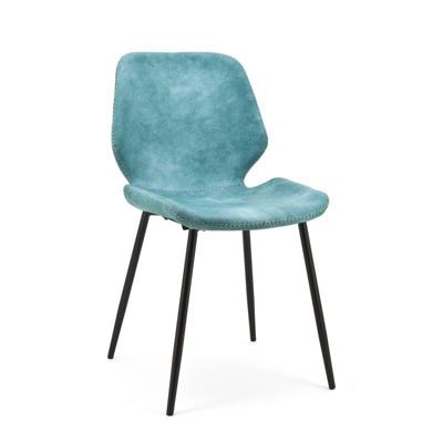 Eetkamerstoel Seashell - Blauw