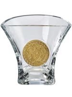 Versace x Rosenthal vase Medusa en verre - Blanc