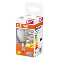 OSRAM 4058075434929 LED-lamp Energielabel D (A - G) E14 Peer 5.5 W = 60 W Warmwit (Ø x l) 45 mm x 77 mm 1 stuk(s) - thumbnail