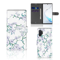 Samsung Galaxy Note 10 Plus Uniek Hoesje Blossom White