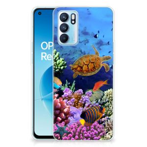 OPPO Reno 6 5G TPU Hoesje Vissen