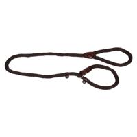 JACK AND VANILLA, Martingale Hondenriem, model Walkabout, kleur bruin, afmetingen 15 mm x 140 cm