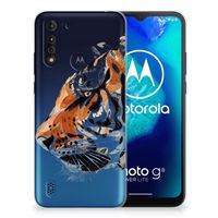 Hoesje maken Motorola Moto G8 Power Lite Watercolor Tiger - thumbnail