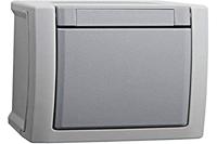 VIKO schakelaar voor vochtige ruimtes Pacific grijs 90591003-DE