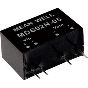 Mean Well MDS02M-12 DC/DC-convertermodule 167 mA 2 W Aantal uitgangen: 1 x Inhoud 1 stuk(s)