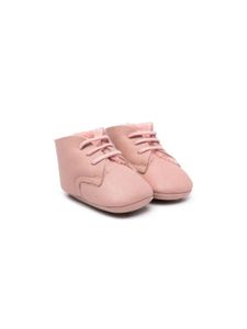 Pèpè lace-up leather shoes - Rose