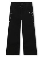 Givenchy Kids jean ample à ornements - Noir