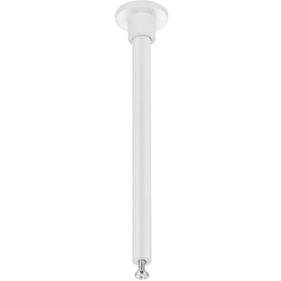 Spanningsrail Ophangset 12cm - Mat Wit Aluminium - 2 Stuks
