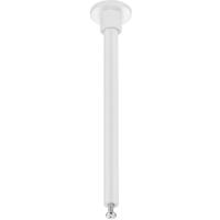 Spanningsrail Ophangset 12cm - Mat Wit Aluminium - 2 Stuks