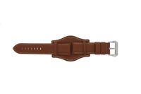 Horlogeband Universeel 386.8 Onderliggend Leder Bruin 22mm - thumbnail