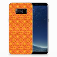Samsung Galaxy S8 TPU bumper Batik Oranje