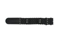 Horlogeband Esprit ES101092006 Onderliggend Leder Zwart 20mm - thumbnail