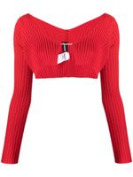 Jacquemus cardigan La maille Pralu - Rouge