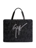 Giuseppe Zanotti sac cabas GZ Weekend à motif camouflage - Noir - thumbnail