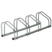 Fietsenrek - standaard - 4 fietsen - metaal - 98 x 32 x 26 cm