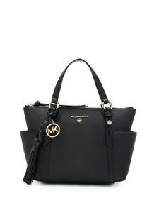 Michael Kors sac à main à breloque logo - Noir