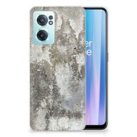 OnePlus Nord CE 2 5G TPU Siliconen Hoesje Beton Print