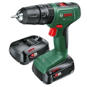 Bosch Groen EasyImpact 18V-40 | Accuklopboorschroevendraaier | met twee standen | Incl. 2 Accu&apos;s en Lader - 06039D8108