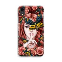 Lady Moth: iPhone XR Volledig Geprint Hoesje