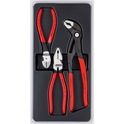 Knipex 00 20 10 Tangenset Werkplaats 3-delig