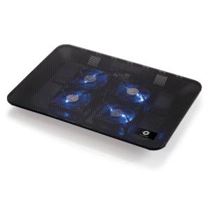 Conceptronic Kühlende Notebook-Unterlage mit 4 Lüftern Cooling-pad voor laptop