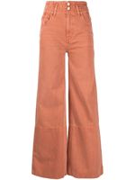 Ulla Johnson jean ample à taille haute - Orange