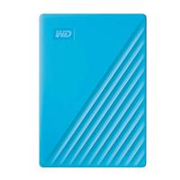 WD My Passport 4 TB draagbare harde schijf (draagbare opslag, slank ontwerp, met software voor apparaatbeheer, back-up en wachtwoordbeveiliging - Blauw - Compatibel met PC, Xbox en PS4