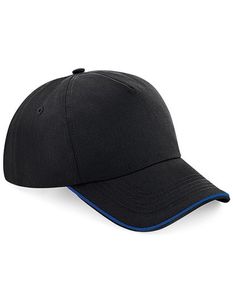 Beechfield CB25c Authentic 5 Panel Cap - Piped Peak