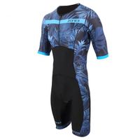 Zone3 Activate plus tropical palm trisuit korte mouw heren XL - thumbnail